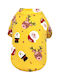 Denik Pets Xmas Sweatshirt Hund in Gelb Farbe L 35cm.