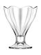 Gurallar Ice Cream Serving Bowl Round Glass Transparent with Diameter 12.7cm 36pcs