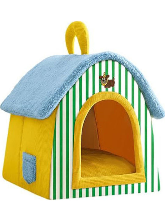 Denik Pets Καναπές Κρεβάτι Σκύλου Πράσινος 45x38εκ.
