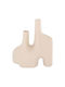 Ceramic Vase Sand W23.5 X H27 X L8 Cm House Nordic