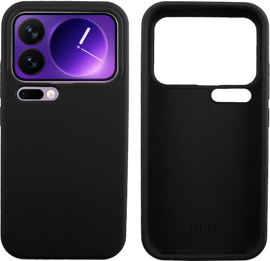 Idol 1991 Velvet Elite Back Cover Silicone / Plastic Waterproof Black (Xiaomi 17 Pro Max)