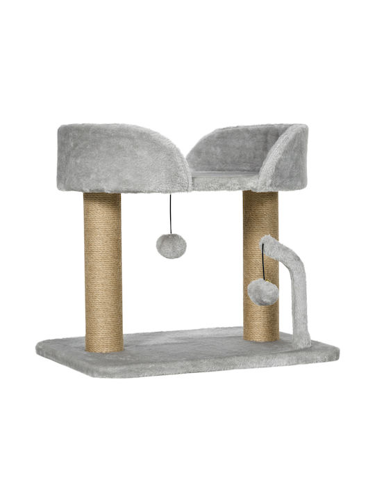 Pawhut Kratzbaum Katzenbäume Gray 48x38x42cm
