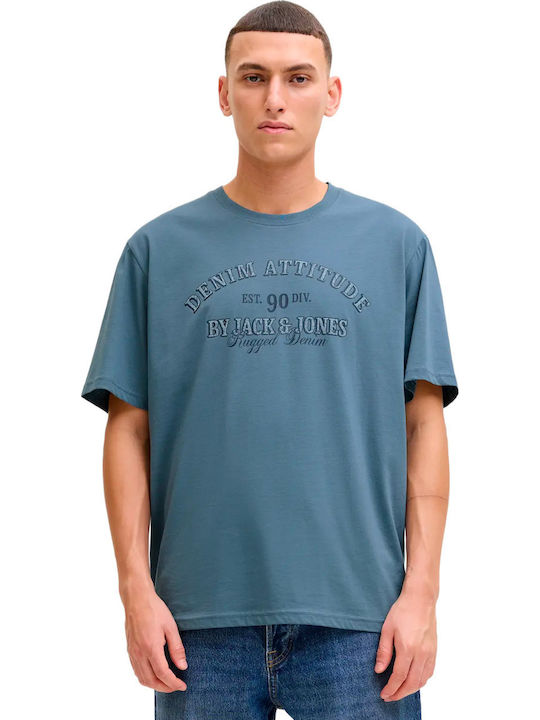Jack & Jones Neck T-shirt Mirage Blue