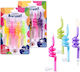 Κεριά Trend 965684 Bf Swirly 10cm Glitter Neon & Metallic 4pcs Τυχαία Επιλογή