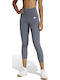 Colanti de femei Capri Colanti Talie inalta Gray