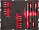 Milwaukee Tool Tray with 17 Tools