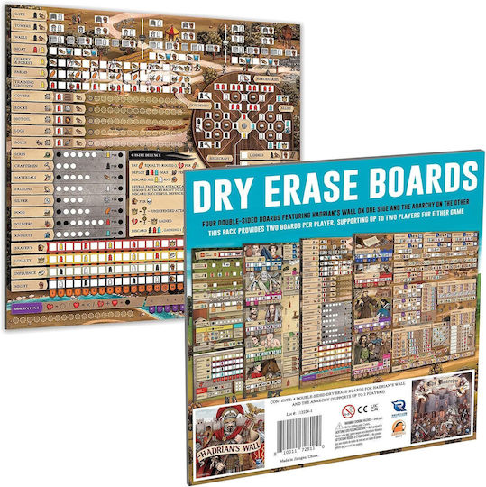 Hadrian's Wall & Anarchy Dry Erase Boards