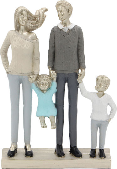 Figurină Decorativă Polirosină 17x5x25 Din Familie
