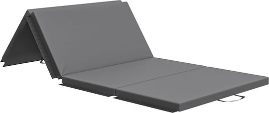HomCom Exercise Mat Gray (180x80x5cm)