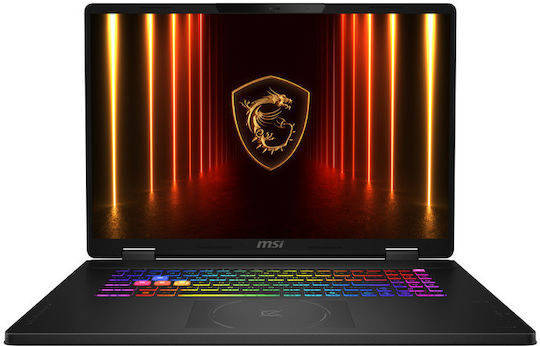 MSI Crosshair A18 HX 18" IPS OLED QHD+ (Ryzen 9-8940HX/32GB/1.0TB SSD/GeForce RTX 5070/No OS) (International English Keyboard)