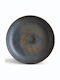 Ionia Plate Soup Ceramic Brown with Diameter 22cm 6pcs