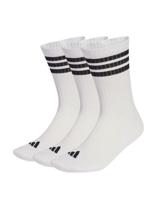 adidas 3-stripes Cushioned Бели 3 чифта