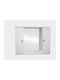 Piccadilly Bathroom Mirror with Cabinet 72x60cm White