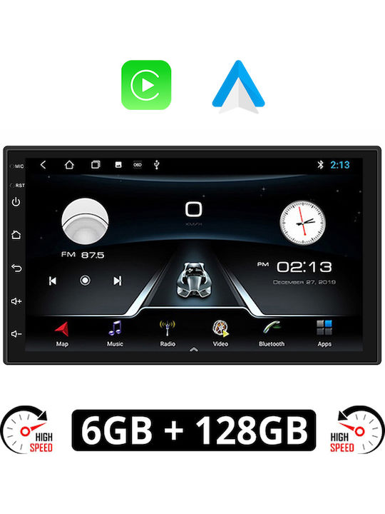 Car Audio System for Nissan Note 2004-2013 (Bluetooth/USB/AUX/WiFi/GPS/Apple-Carplay/Android-Auto) with Touch Screen 7"