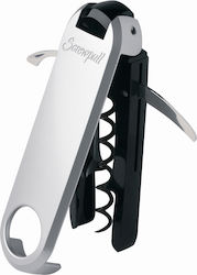 Kellner Flaschenöffner Cm100 Screwpull Schwarz Silber
