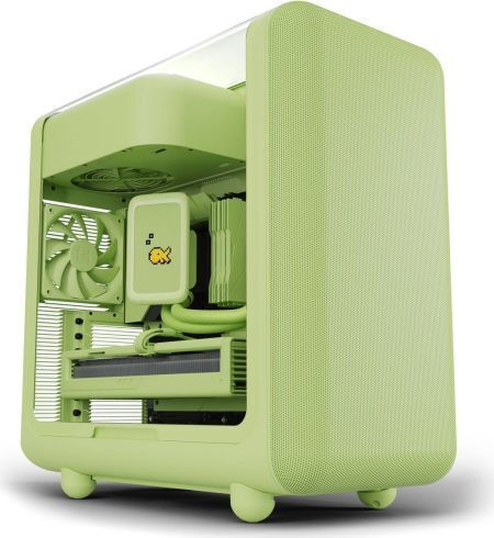 HYTE X50 Gaming Middle Tower Carcasă PC cu Deschidere Laterală Matcha