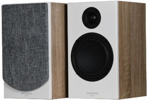 Advance Paris KC-100 ADVKC100LW Paar Hi-Fi Lautsprecher Buch selbst 100W 2 Anzahl von Fahrern B21xT17xH29.5cm. White / Light wood