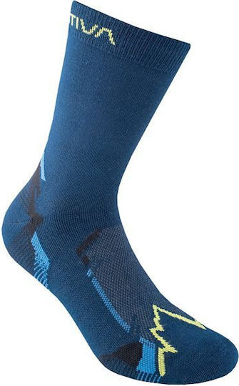 La Sportiva Чорапи X-cursion Zzhs008b39e29-storm Сини-лайм
