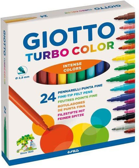 Giotto Giotto Wasserfarben-Marker Set 24 Farben