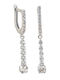 Senzio Belibasakis Ohrringe aus White Gold mit Steinen
