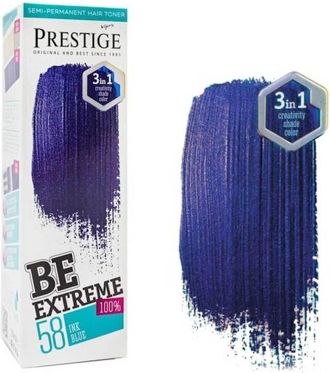 Prestige Toner Χωρίς Αμμωνία 58 Ink Blue 100ml