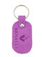 Leather Lilac Keychain Renault 6207-k