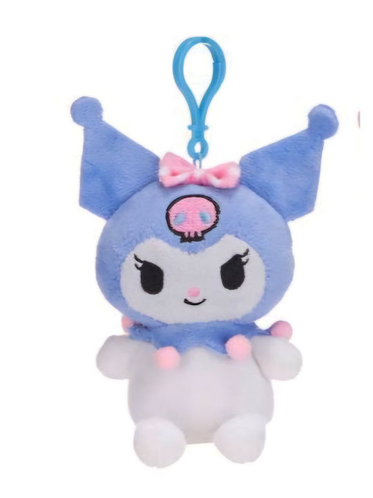 Μπρελόκ Kuromi Μπλε Καπέλο "hello Kitty Friends " Λούτρινο 10cm