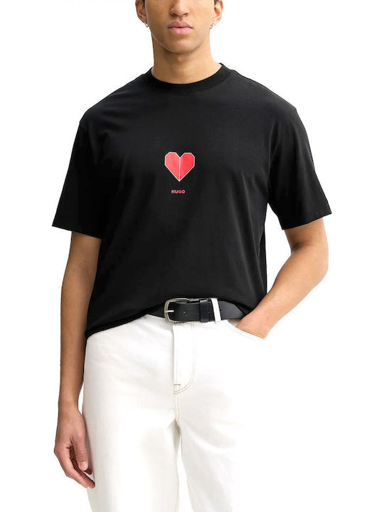 Hugo Dalentin T-shirt Black