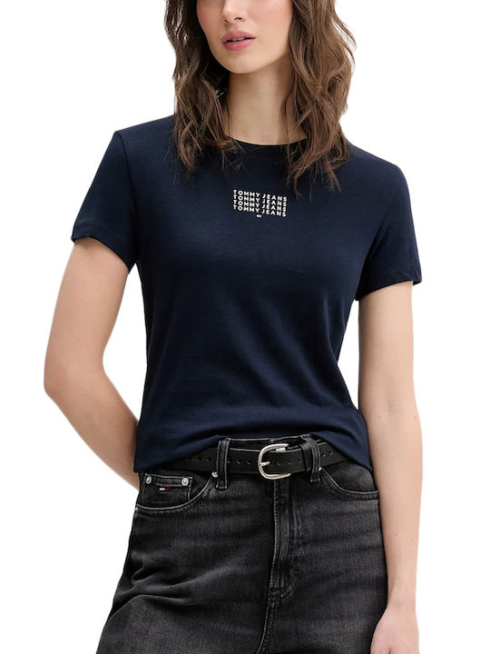 Tommy Hilfiger Women's T-shirt Blue