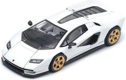 Macheta Auto Lamborghini Countach Lpi 800-4 Alb 1:64 Pop Race