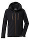 Killtec Kow 43323-200 Männer Jacke aus für Ski & Snowboard Schwarz