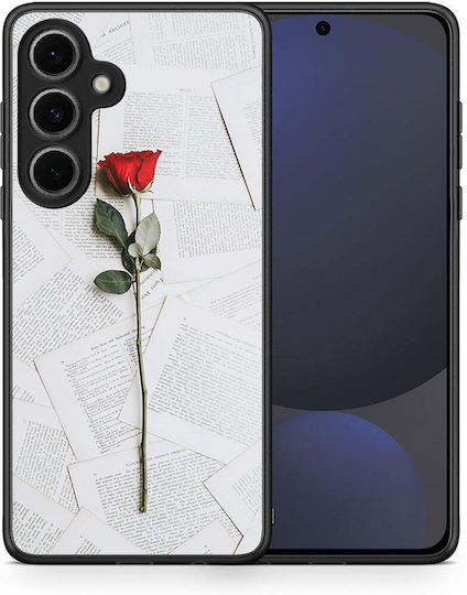 Red Rose Samsung Galaxy S24 Fe Θήκη