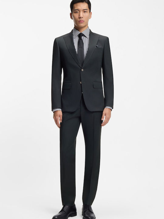 Men's Winter Suit Slim Fit Light Green