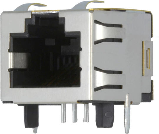 Rj45 Netzwerksteckdose 8-polig Cat 5 Abschirmung System 8p8c Pcb Tht 1-406541-1