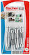 Hm S Metal Drywall Anchor Screw Blister Fischer Hellas 5*52