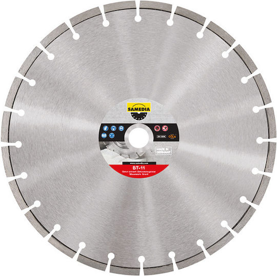 Премиум Диамантени Дискове За Рязане Master Bt14 Bt-11 Размер 350 X 25.4/20 Samedia 310717
