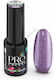 Excellent Pro Semi-Permanent Nail Polish 104 Lavender Shimmer with Glitter Cat Eye 7gr 1pcs