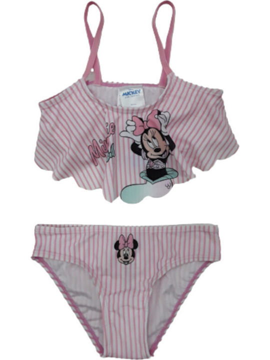 Nickelodeon Kids Swimwear Bikini White, Pink