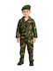 Kids Carnival Costume Green Beret Soldier