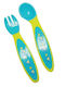 Lorelli Baby Set with Fork Blue 2pcs