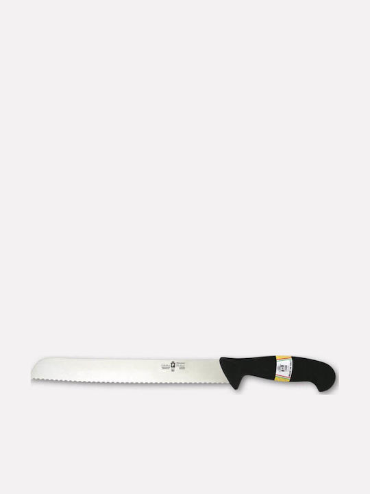Paolucci Coltellerie Knife Bread from Stainless Steel 26cm