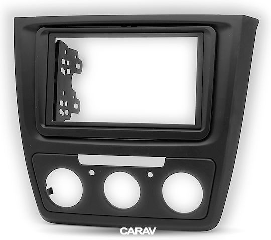 CARAV Industries Inc. Πρόσοψη 2 Din για Skoda Yeti με A/C 2009 2017