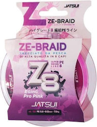 Νημα Jatsui Ze-braid Z8 Eging Pro 150m 0.8pe 0.14mm