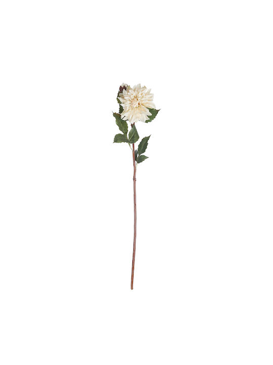 Florista Dekoratives Pflanze Dahlie 80cm Weiße Weiße