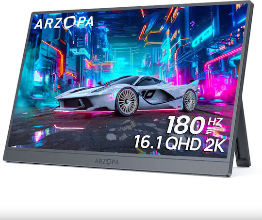 Arzopa Z3FC IPS Φορητό Monitor 16.1" QHD 2560x1440 180Hz