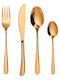 Butlers Queens Set de Tacâmuri Inoxidabil Auriu 4buc