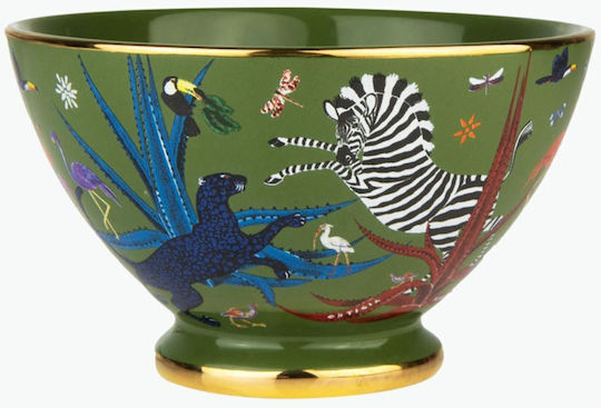 Μπωλ Σερβιρίσματος Ortigia Sicilia Jungle Green Bowl