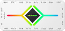 Gamemax Fan Hub V4.0 Pwm Argb Hub + Controller White Gm-14050101445 Gamemax Fan Hub V4.0 Pwm Argb Hub + Controller White Gm-14050101445