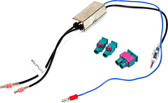 Compotech Interner Autoantennenadapter für Auto / VW / Sitz / Skoda / Citroen / Peugeot