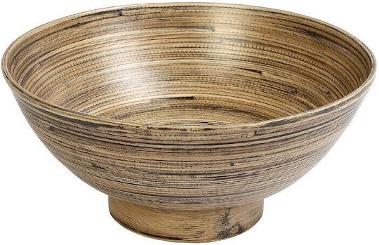 Espiel Bali Salatschüssel Hölzernes Braun 30x13x13cm 1Stück SP-